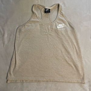 Tan Nike Athletic Tank Top